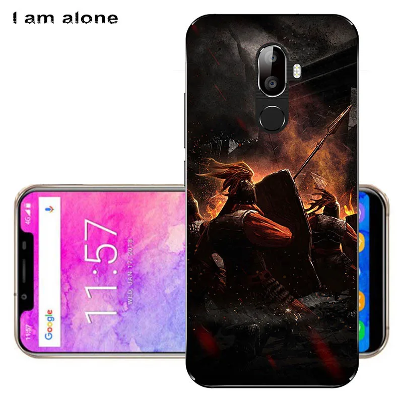 Чехлы для телефонов I am alone для Oukitel U18, 5,85 дюйма, ТПУ, модные, милые, цветные, для мобильных телефонов Oukitel U18, сумки - Цвет: Solf TPU H14