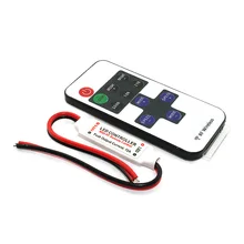 11 Keys Mini RF Remote Controller 12V Dimmer For Led Strip 5050/3528 Single Color Home Lighting (C9)