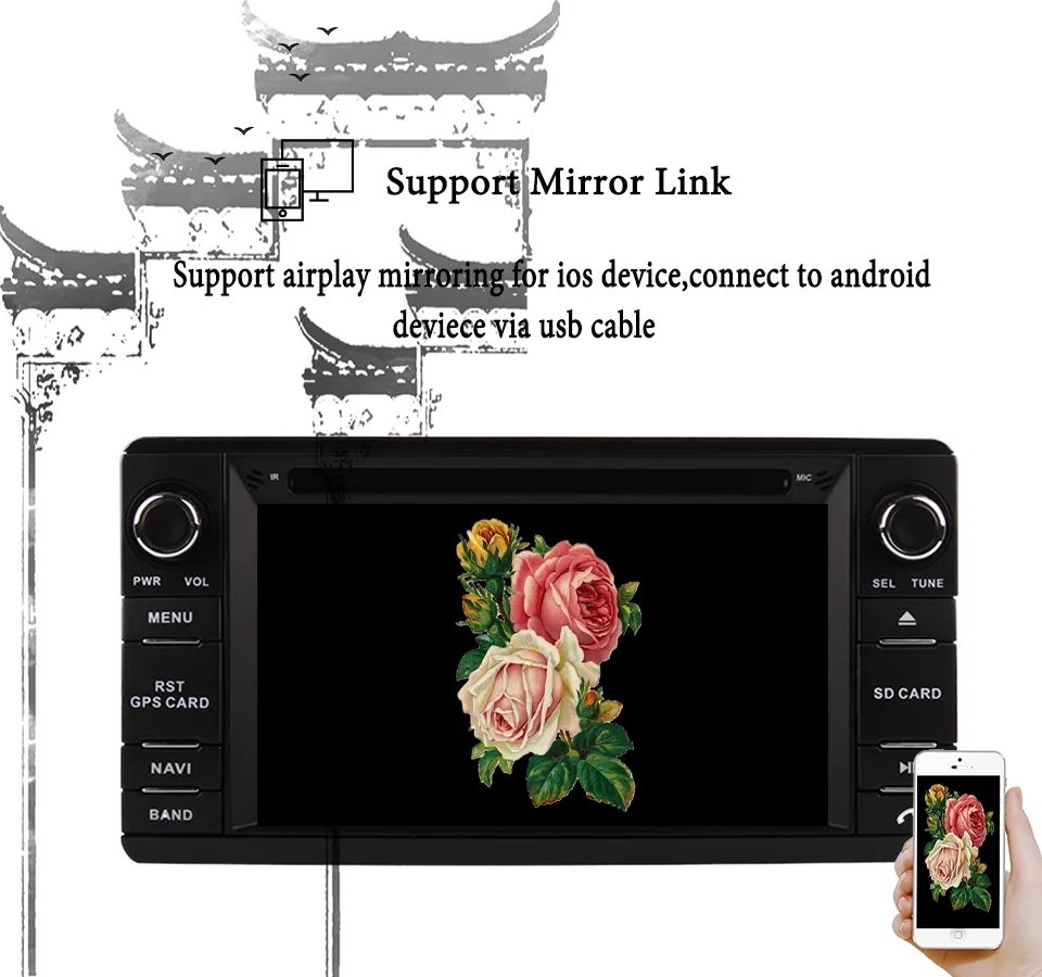 Sale RAM 4GB 64GB 1024*600 Octa Core Android 9.0 CAR DVD GPS For Mitsubishi Pajero V93 V97 Outlander 2012 Sport L200 2015 2016 Stereo 4