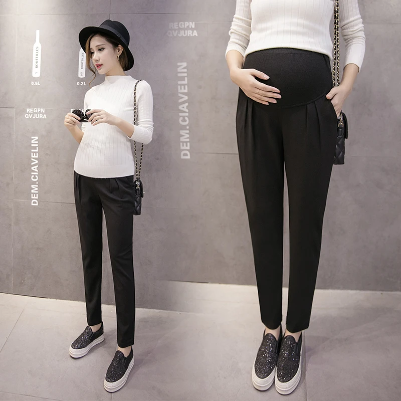 Korean pregnant women pants leggings outer wear trousers spring and