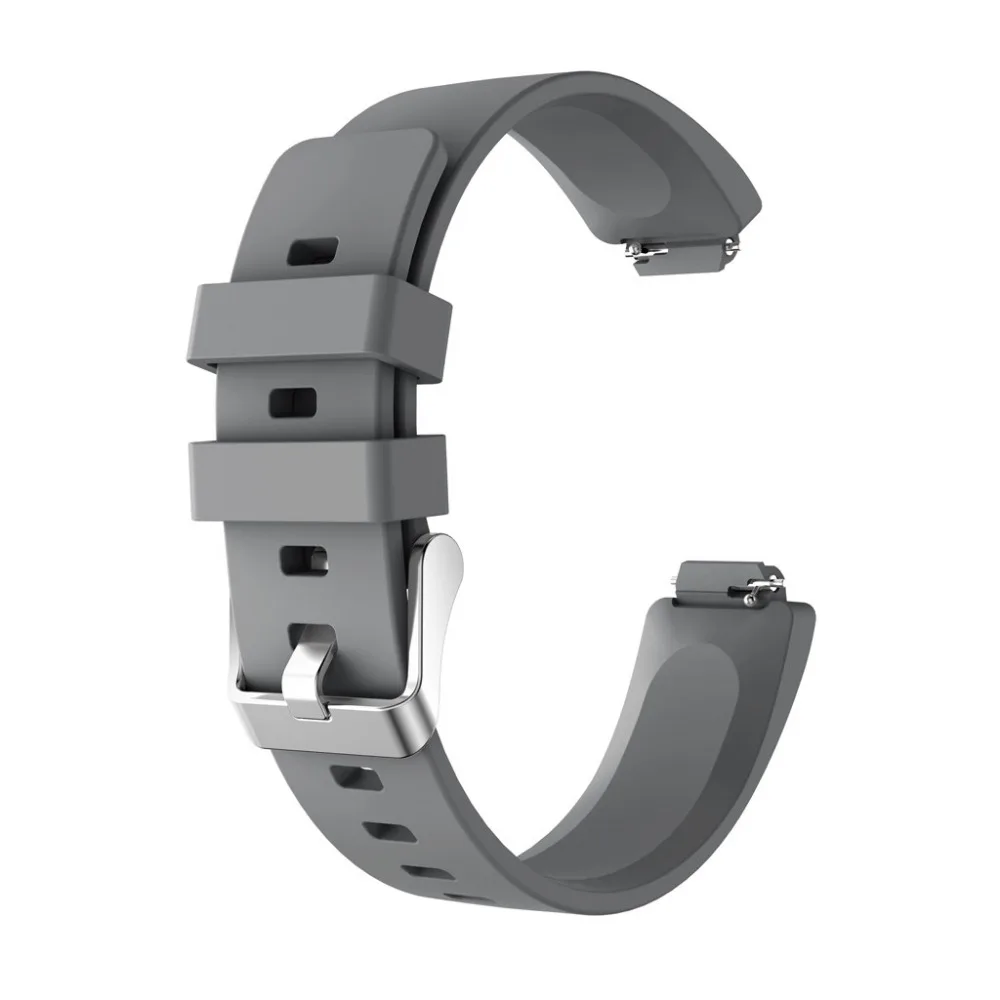 New Fashion Wrist Strap Sports Watch Band Silicone Bracelet Strap Band ForFitbit InspireInspire HR 233mm 40MR19 (21)