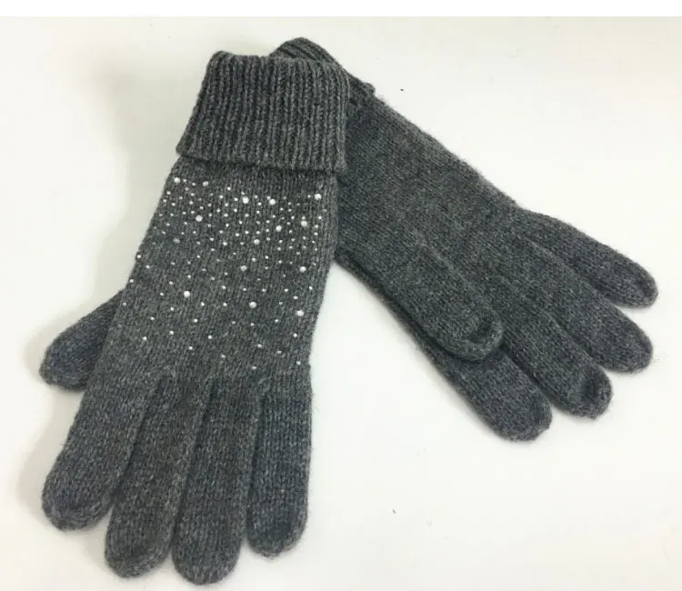  hat scarf set  Scarf, Hat & Glove Sets knitted  winter hat and scarf woman with diamond  (14)