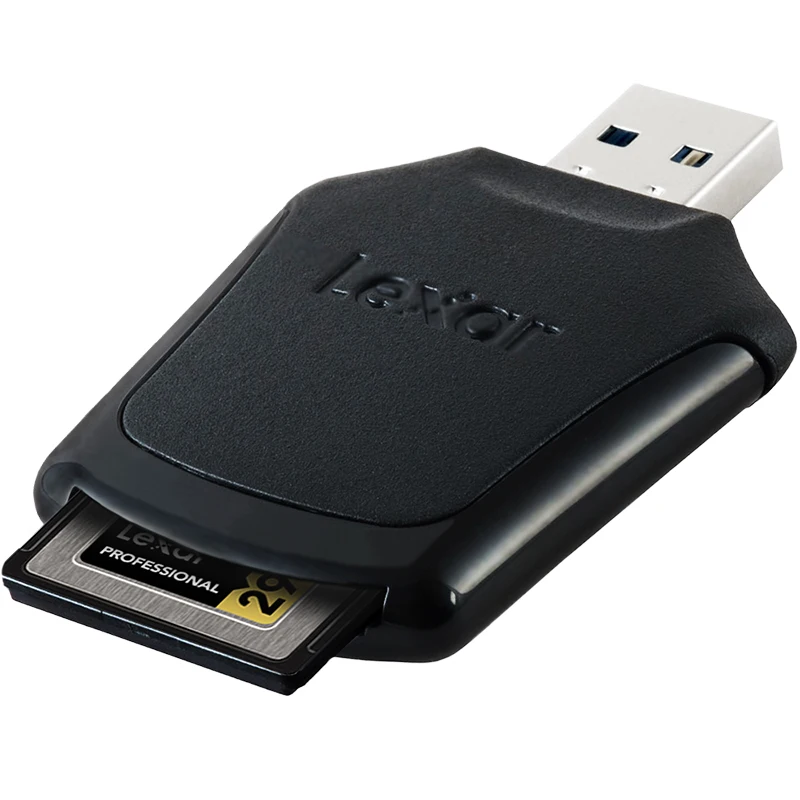 Lexar Профессиональный рабочий процесс внешний кард-ридер USB 3,0 Высокоскоростная поддержка XQD 2,0 кард-ридер памяти