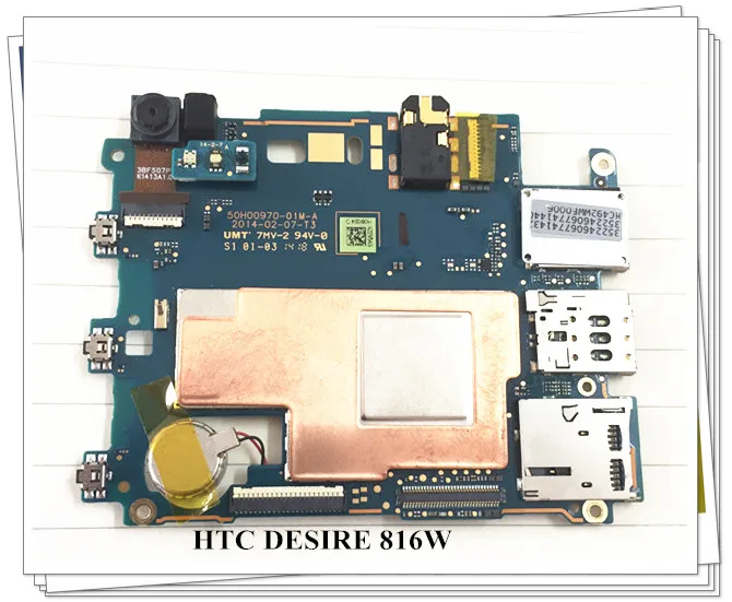 Английский язык ~ оригинальная материнская плата для htc Desire 816 816w dual sim логическая