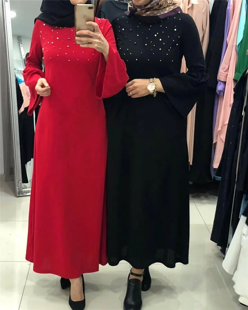 Дубай Кафтан платье мусульманские Вечерние abaya женские арабские кружева Patchwork Ain