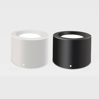

BOLEDENGYE Surface Mount LED Downlight Ceiling Silvery Black 5W 7W 12W 15W 18W Warm white cold white led light AC220V 230V 240V