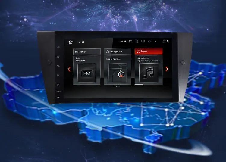 Perfect 9 Inch HD Touch Screen Autoradio Android 9.0 Car Multimedia For BMW E90 320i 325i 330i 2006-2012 year With GPS Navigation WiFi 2 Perfect 9 Inch HD Touch Screen Autoradio Android 9.0 Car Multimedia For BMW E90 320i 325i 330i 2006-2012 year With GPS Navigation WiFi 2