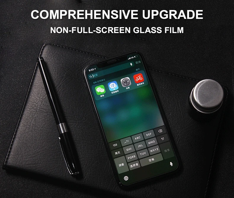 Защитная пленка HD стеклянная плёнка для iPhone X/7 P/8 P/7/8/6 P/6SP/6/6 S плюс защита Стекло 0,3 мм для iPhone X/7 P/8/7 закаленное стекло 8/6/6S