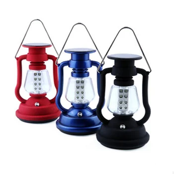 

Multifunction USB charge / solar charging 16 led camping lantern outdoor hand light portable outdoor solar camping lamp