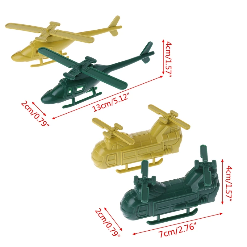 Военный вертолет песок набор декораций армейские мужские аксессуары детские игрушки подарки