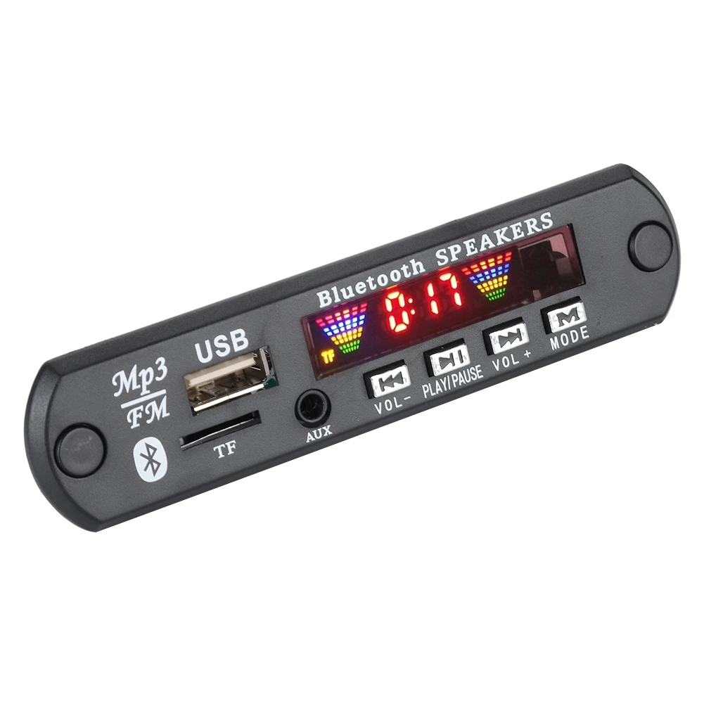 Плата декодера MP3 BT 5 0 4 вида цветов экран FM APE FLAC декодирующие платы модуль с