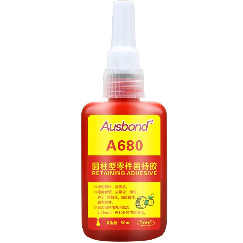 

Ausbond Retaining Compound A601 603 609 620 638 641 648 680 Cylinder Anaerobic Metal Retaining Adhesive Green Glue10g 50ml 250ml