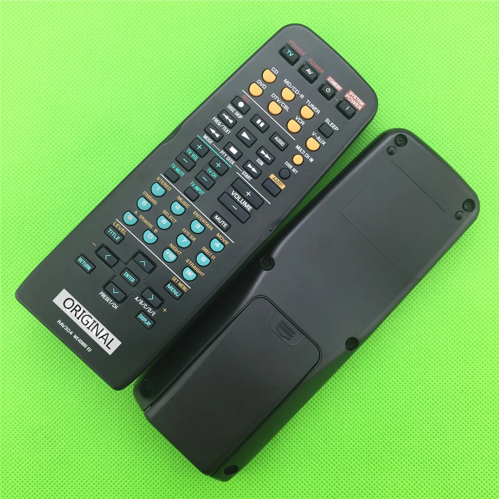 

ORIGIANL remote control suitable for Yamaha RAV304 Home Theater Amplifier WE45890 EU for RX-V457 YHT-150 YHT-160 YHT-550 YHT-560