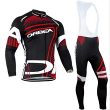 Hot in winter 2016 ORBEA bike red tights Ciclismo long bicycle clothing long cycle font b