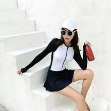 Женский купальник, сдельный, Подростковый купальник, новинка, для движения, большой размер, полиэстер, Одноцветный Купальник для женщин