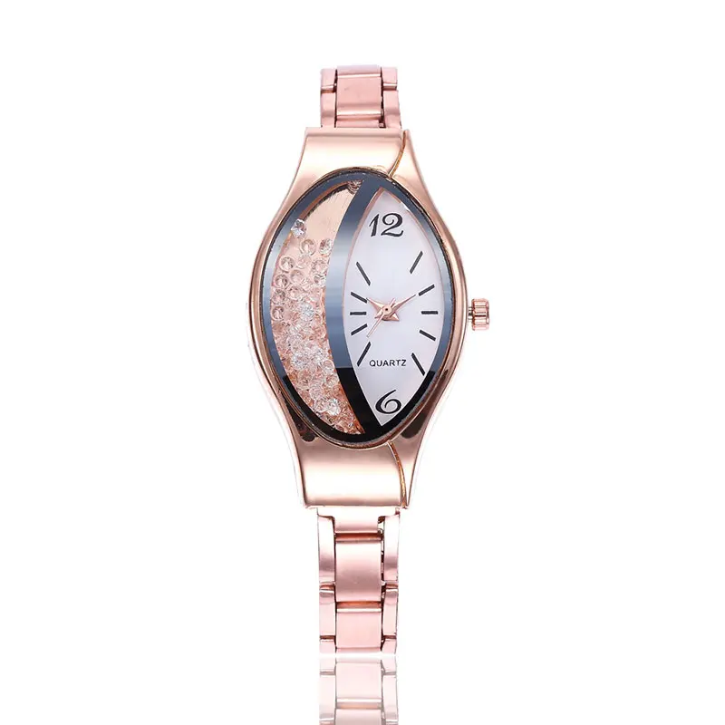 

Mdnen Fashion Alloy Strap Women Rhinestone Wrist Watches Casual Women Dress Watches Crystal Solid Color Hot Relogio Feminino
