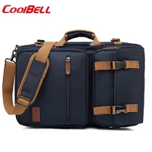 Coolbell Новая повседневная 17,3 дюймовая сумка для ноутбука, деловая посылка, сумка для компьютера, рюкзак, сумка на одно плечо, сумочка