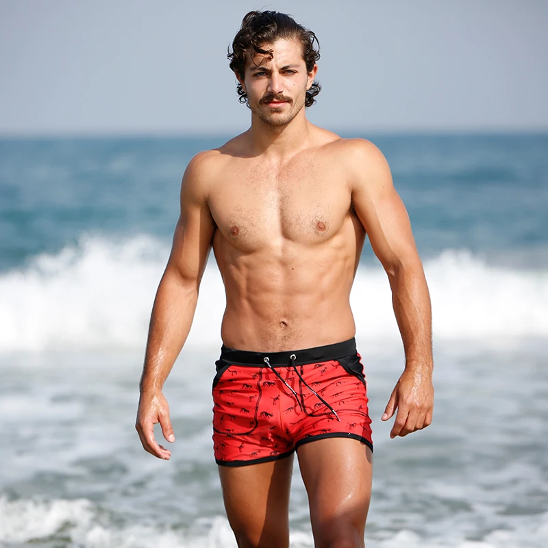 Taddlee Brand Mens Swimwear Bikini Swimsuits Swim Trunks Briefs Shorts Sexy Bathing Suits Long Board Shorts Square Boxer Cut New