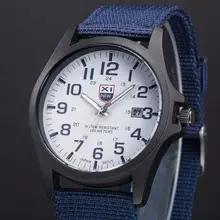 Модные часы Reloj Hombre мужские роскошные уличные мужские часы с датой из нержавеющей стали военные спортивные аналоговые кварцевые армейские наручные часы