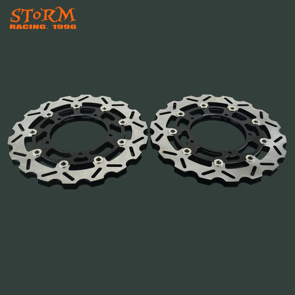 320MM Wavy Front Floating Brake Discs For Yamaha FZ1 FZ1-S FAZER 2006-2013 YZF R1 YZFR1 YZR-R1 2004-2006 цена 320MM Wavy Front Floating Brake Discs For Yamaha FZ1 FZ1-S FAZER 2006-2013 YZF R1 YZFR1 YZR-R1 2004-2006 цены онлайн