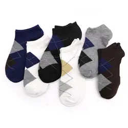 3 пары Новый Высокое качество Горячая Мода для мужчин носки для девочек 4 сезона короткие s бренд мужские носки Chaussettes Hommes