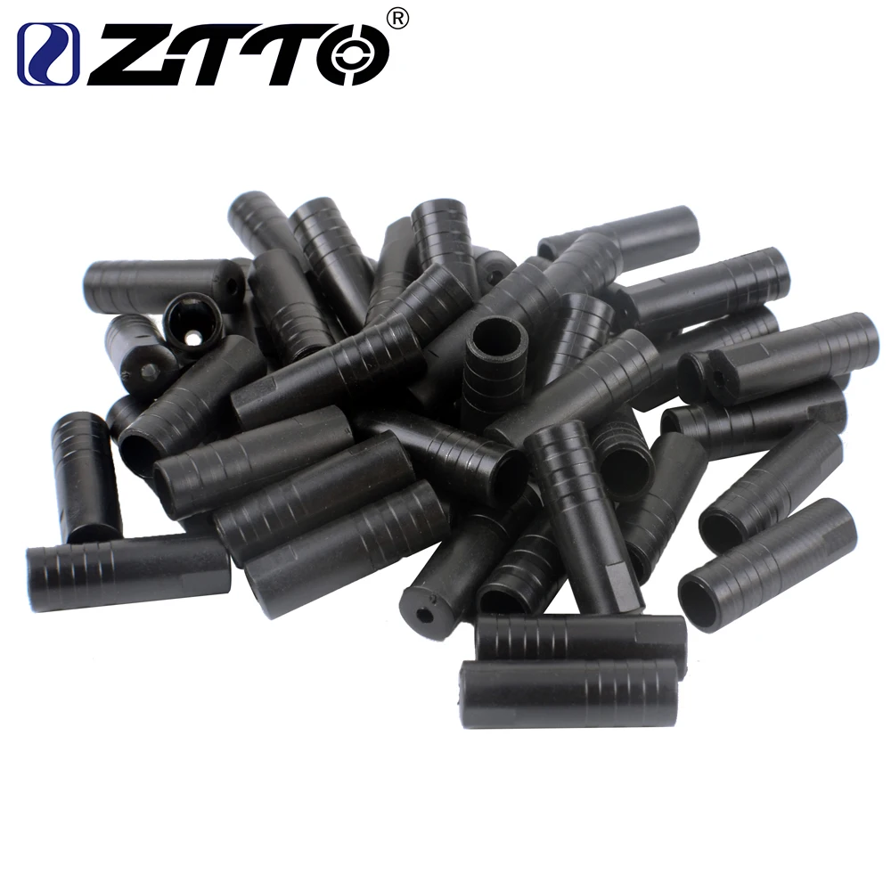 

ZTTO Bicycle Parts Bike Plastic Shifting Cable Housing Ferrule End Caps Ends Tips Cap Crimp 100pcs