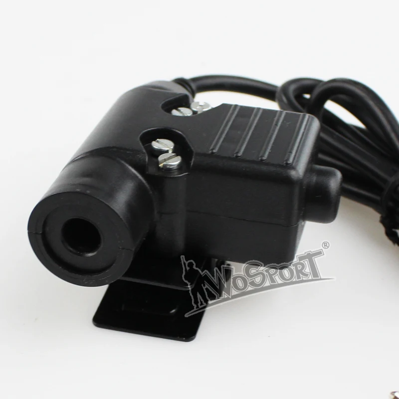 WoSporT тактический U94 PTT разъем для Z тактического Bowman Elite II Военная гарнитура Motorola