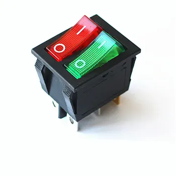 

Double red and green light 2 file 6 foot electric cooker electric baking pan electric heater oil heater rocker switch