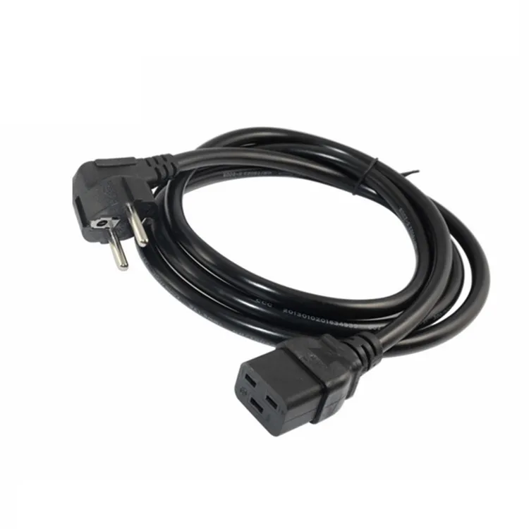 

European Schuko to C19 AC Power Cord,6ft schuko to C19 power cord, C19 to schuko Power cord, 1 pcs