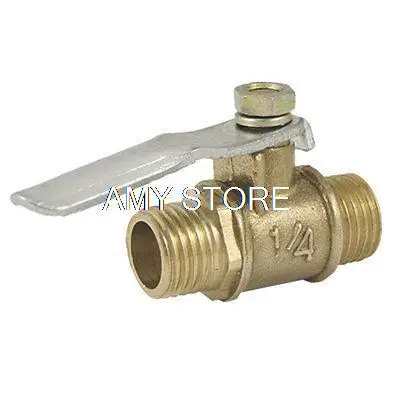 

1/4" BSPT x 1/4"BSPT Thread M/M Connector Air Flow Ball Valve