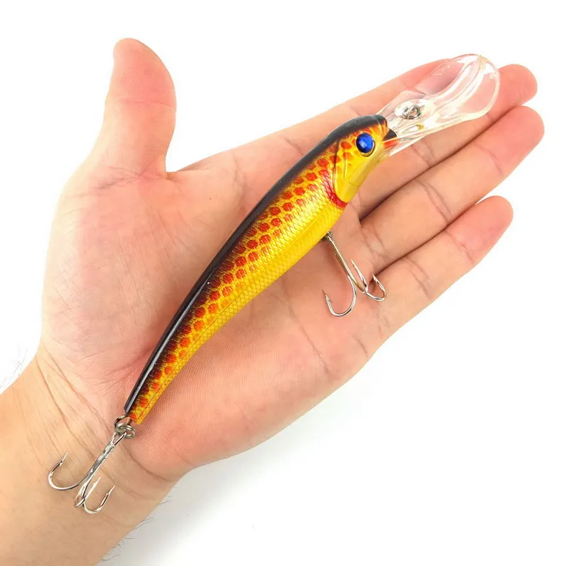 7 шт./set16.5c м/28 г большой воблер minnow Пластиковые Искусственный Минноу Рыболовную