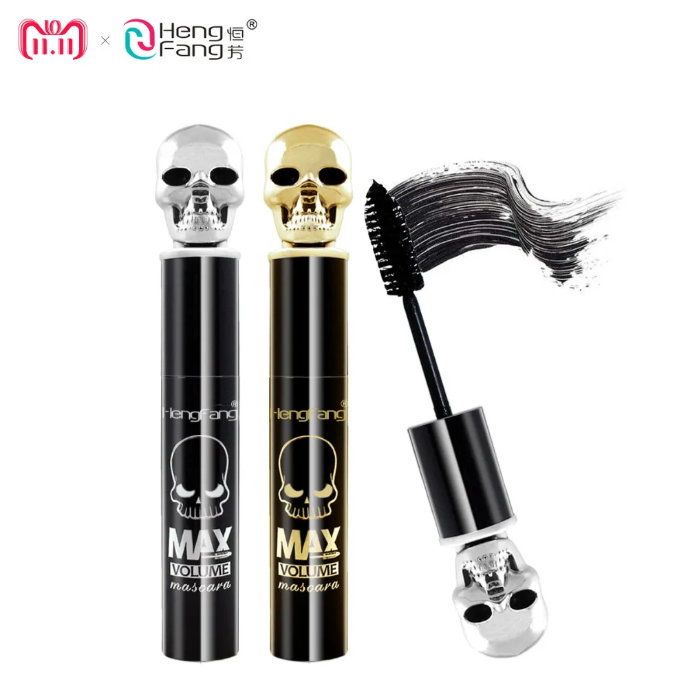 

Skull Shape Lengthening Mascara Curling Thick Mascara Maximum 14g 2016 New Arrival Eyes Makeup#