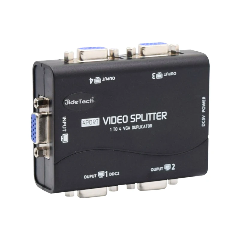 2 порты и разъёмы/4 VGA Splitter 1080 P 1 в 2/4 из высокое разрешение видео сигнала репликации