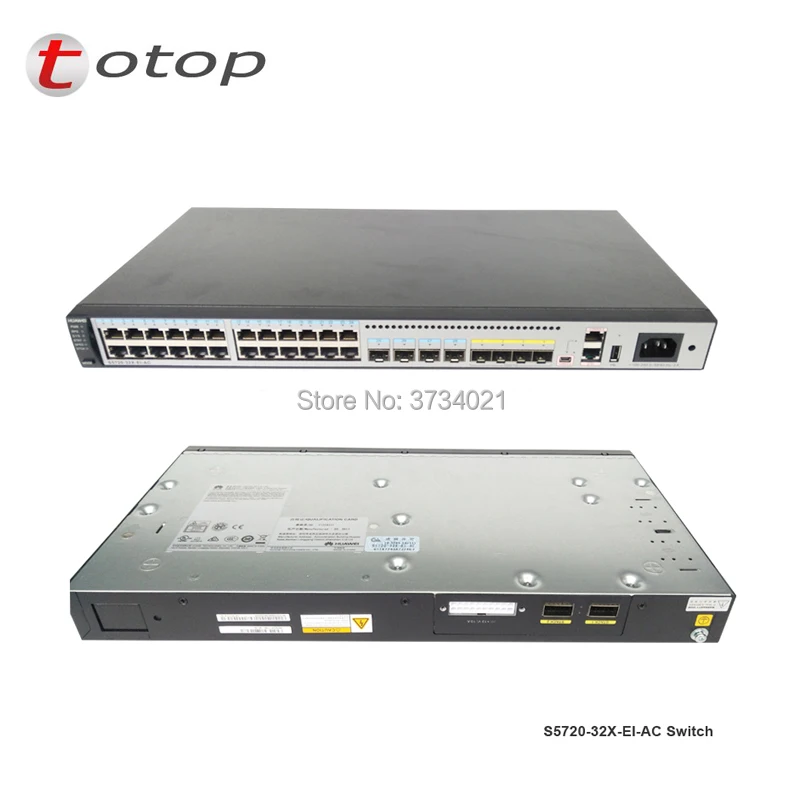 

2pcs S5720 series Hua wei switch S5720-32X-EI-AC with 24 port sfp S5720 32X EI AC