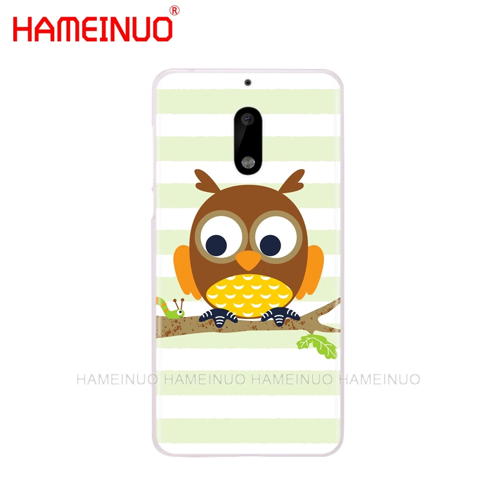 Us 149 40 Offhameinuo Hewan Lucu Kartun Burung Hantu Diy Warna Warni Gambar Sarung Telepon Kasus Untuk Nokia 9 8 7 6 5 3 Lumia 630 640 640xl