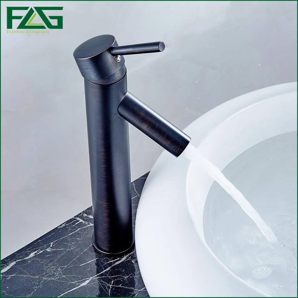 FLG European Bath Mat Oil Rubbed Bronze Bathroom Faucets Deck