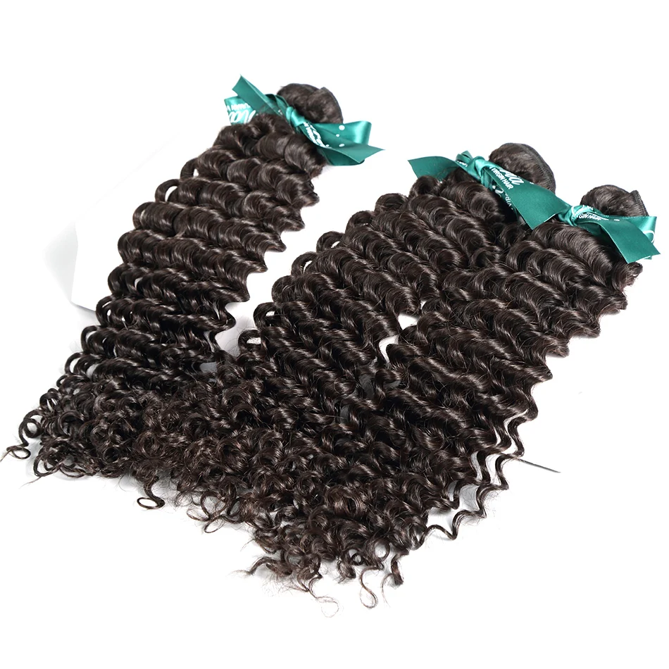 ILARIA волосы бразильские вьющиеся человеческие волосы глубокая волна 3 пучка Необработанные Remy человеческие волосы ткет пучки натуральный цвет, волосы, ткань