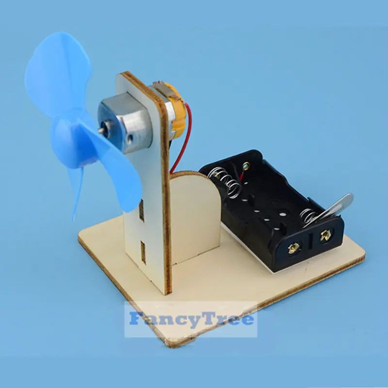 Science Elementary Education Toys DIY Electric Fan Experiment Model