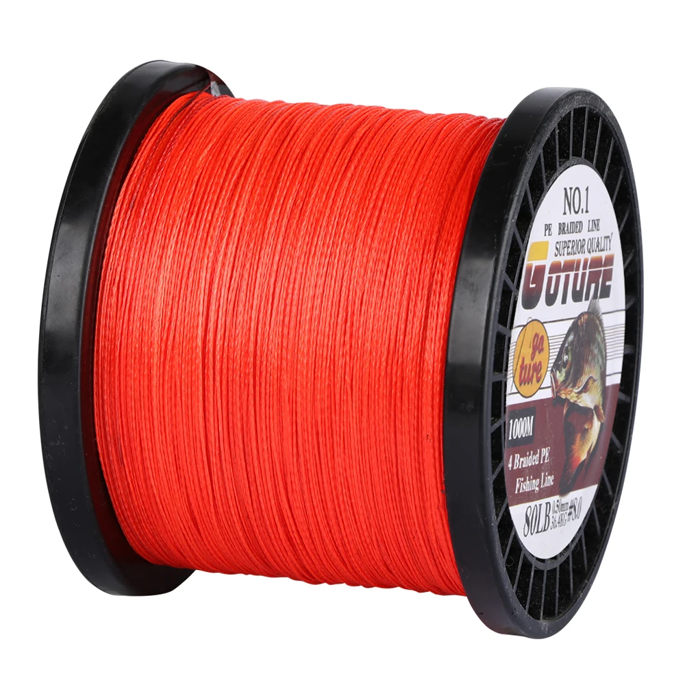 Плетеная многонитевая рыболовная леска 1000 м 12 80 фунтов|fishing line|1000m braidstrong fishing |
