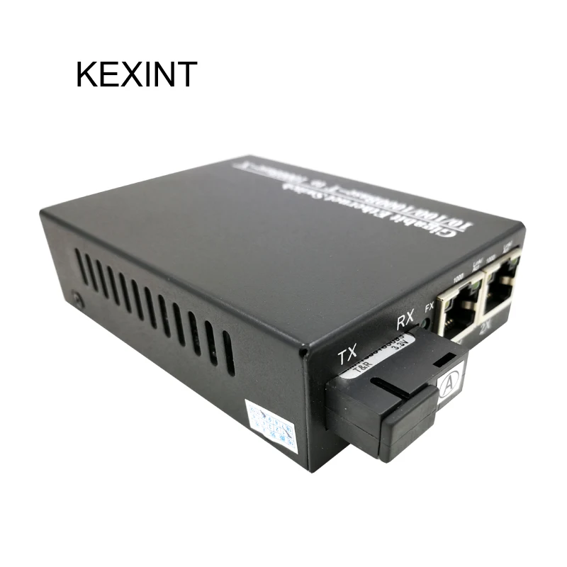 KEXINT волоконно оптический 2 порта Ethernet медиа конвертер онлайн волоконный медиа|fiber