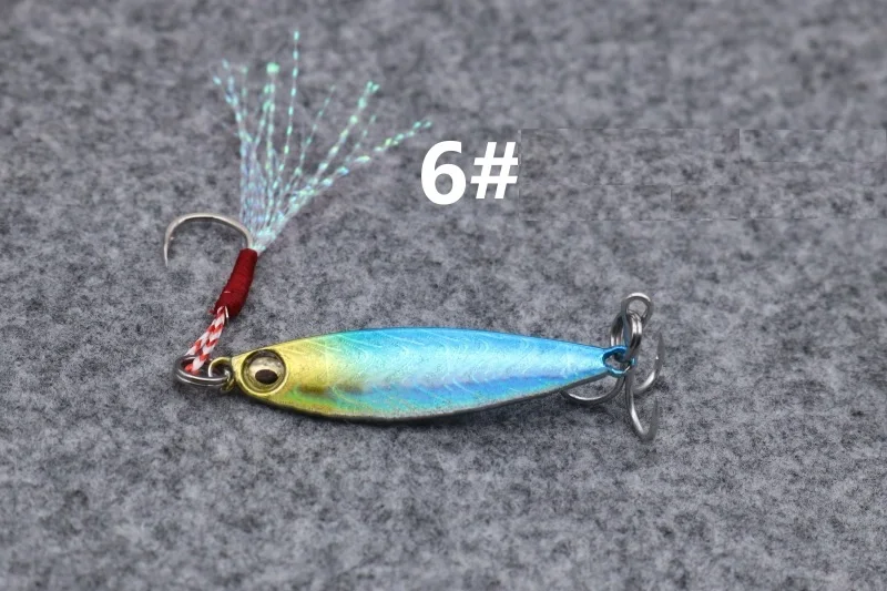 HOT NEW 7g 10g 15g 20g fishing spoon spinnerbait metal lure tuna lures glow in the dark fishing tackle lead minnow jigging pesca