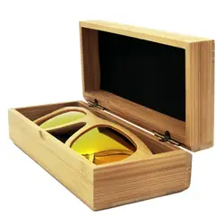 Ручной Работы Деревянный Чехол для очков старинные очки для чтения коробка древняя Высококачественная натуральная бамбуковая коробка