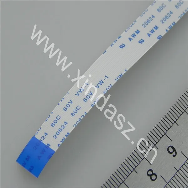 0.5MM pitch 20Pin B type 100mm length electrical ffc flat ribbon cable 4