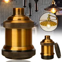 E27 Винтаж основание светильника держатель светильник гнездо основание светильника подвесной держатель лампы светильник винтовой разъем для светильник фитинги