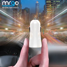 MRGO 2 зарядных порта USB для автомобиля быстро Зарядное устройство адаптер 5 V/2.1A быстрое автомобильное USB Зарядное устройство 3,0 телефон dualcar 2 Порты и разъёмы авто для iPhone samsung Зарядное устройство
