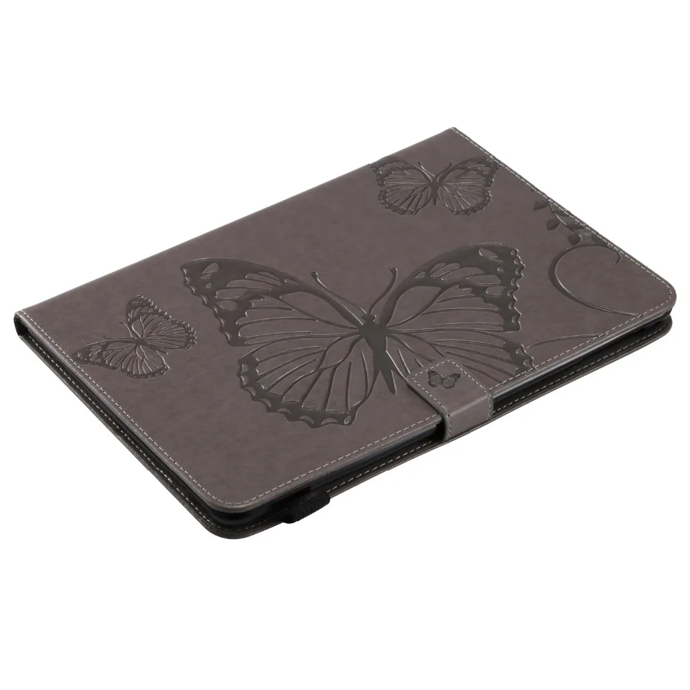Для Coque iPad 9,7 Чехол элегантный бабочка кожаный бумажник Folio Kickstand чехол для iPad 9,7 дюймов слот для карт планшета