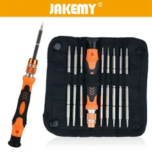 JAKEMY 9 in 1 Precision Double Head Adjustable Screwdriver Multifunctional Screw Telecommunication Repair Tool Combination Set