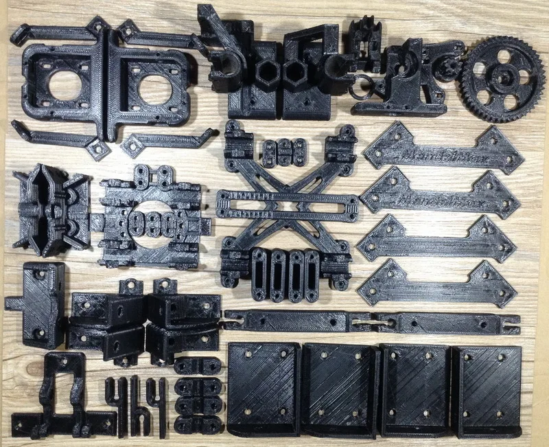 Reprap MendelMax1.5 набор печатных частей 3d принтер Mendelmax 1,5 комплект пластиковых деталей