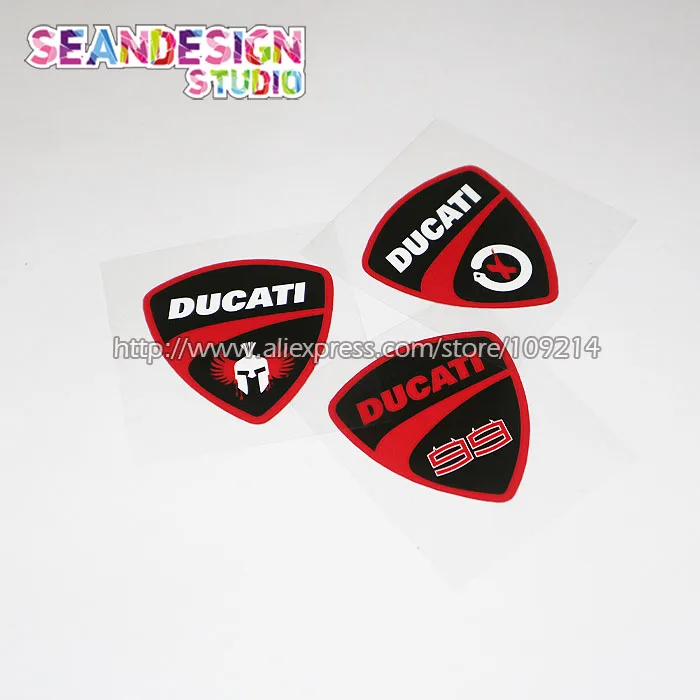 

For Ducati Team motogp 99 Lorenzo Helmet Motorcycle Moto Bike Sticker Decals Waterproof Reflective 10