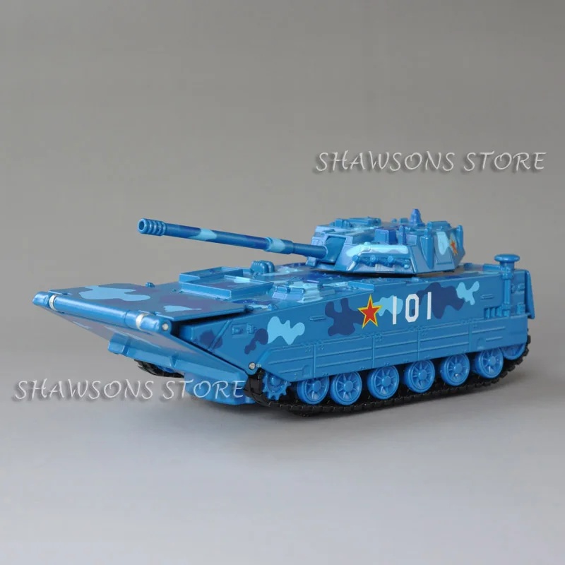 1:48 Diecast металлические модель военного танка игрушка AAV Китай ZTD 05 десантного